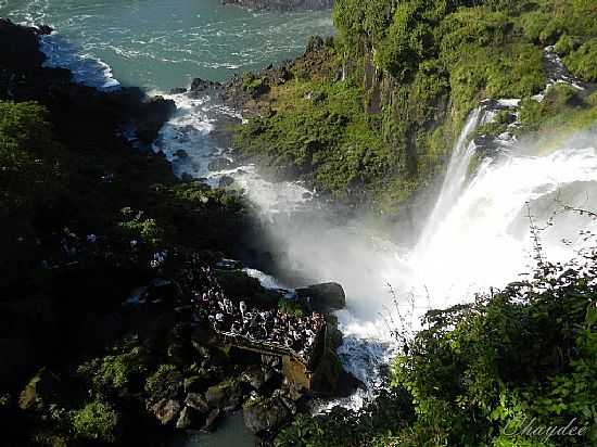 FOZ DO IGUAU-PR-A BELEZA DAS CATARATAS-FOTO:CHAYDE - FOZ DO IGUAU - PR