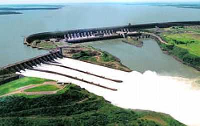 HIDRELTRICA DE ITAIPU-FOTO:GERSON - BRAZIL  - HIDRELTRICA ITAIPU - PR