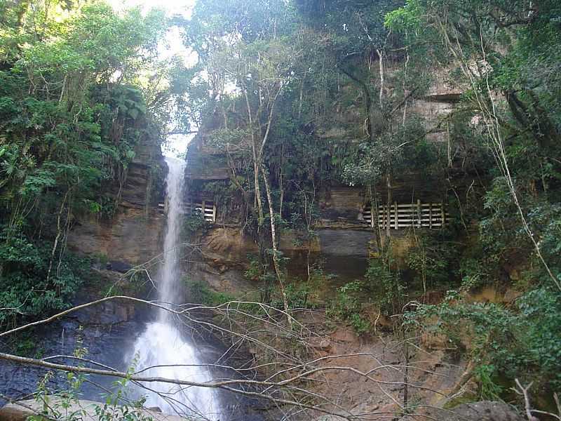 IBAITI-PR-CACHOEIRA DA MINA VELHA-FOTO:CLAUDINEI LEXERS LEXERS  - IBAITI - PR