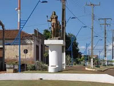 TREVO DE ACESSO-FOTO:RICARDO MERCADANTE  - IRACEMA DO OESTE - PR