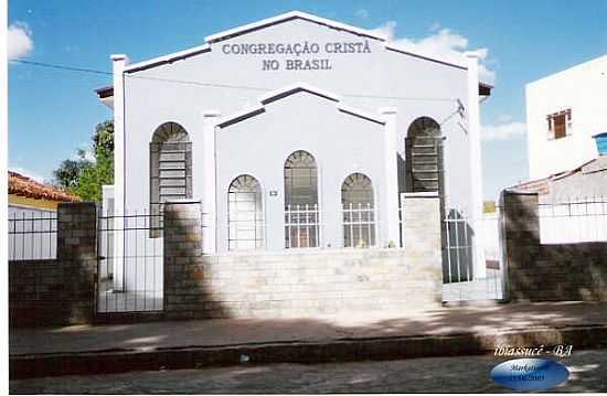 IGREJA DA CONGREGAO CRIST DE IBIASSUCE-FOTO:CONGREGAO CRIST.NET - IBIASSUC - BA