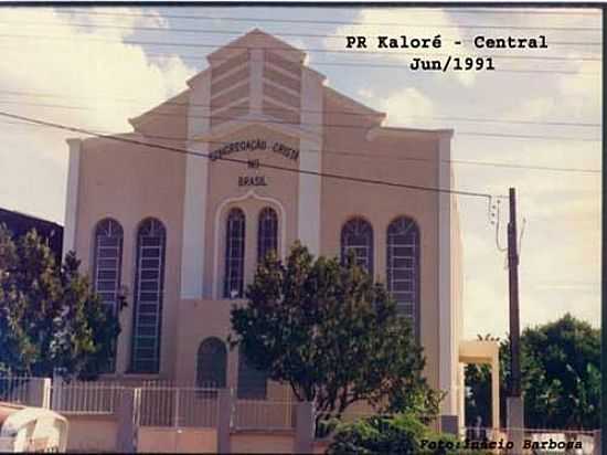 IGREJA DA CONGREGAO CRIST DO BRASIL-FOTO:JOSE CARLOS QUILETTI - KALOR - PR