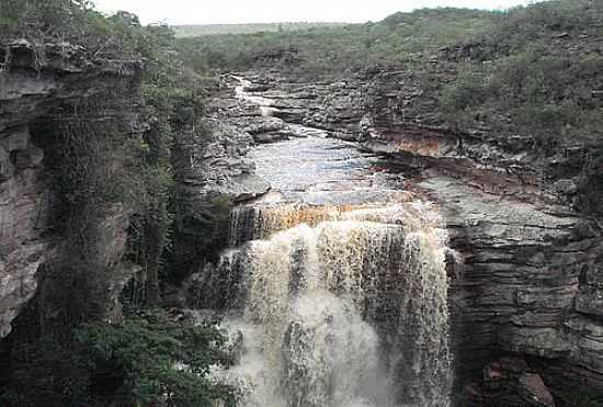 CACHOEIRA DO BURACO EM IBICOARA-FOTO:EMERSONROSSI FOTOVIS - IBICOARA - BA