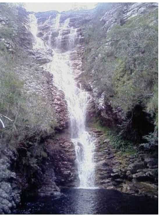 CACHOEIRA DO LICURI EM IBICOARA-FOTO:JOO ALVES DA SILVA - IBICOARA - BA