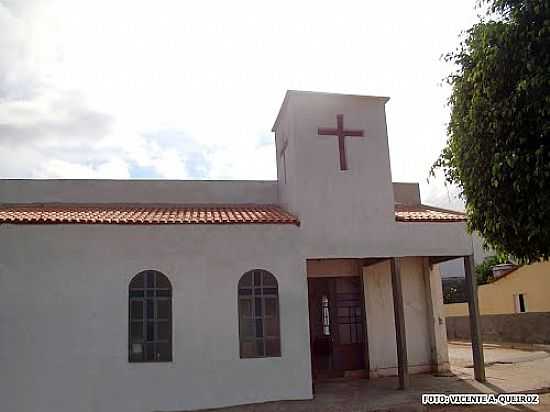 MATRIZ DE SO JOO BATISTA EM IBIPEBA-BA-FOTO:VICENTE A. QUEIROZ - IBIPEBA - BA