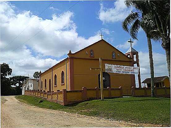 MANDIRITUBA-PR-IGREJA DO POVOADO CAMPESTRE DOS PAULAS-FOTO:CARLOS EDUARDO CLAUDINO - MANDIRITUBA - PR