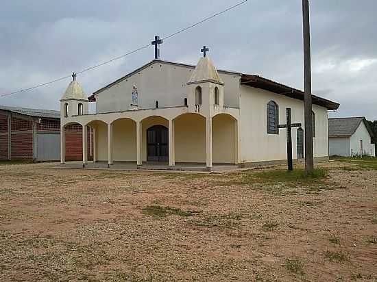 MANDIRITUBA-PR-IGREJA DO POVOADO GANCHINHO-FOTO:CARLOS EDUARDO CLAUDINO - MANDIRITUBA - PR