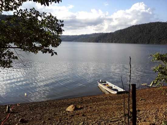 LAGO DA REPRESA SALTO SEGREDO, POR FERNANDO TELES - MANGUEIRINHA - PR