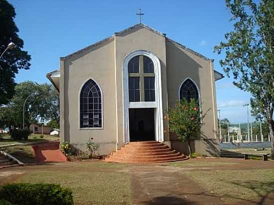 CAPELA DO DISTRITO DE MARAVILHA-FOTO:PROG. ECOMETRPOLE - MARAVILHA - PR