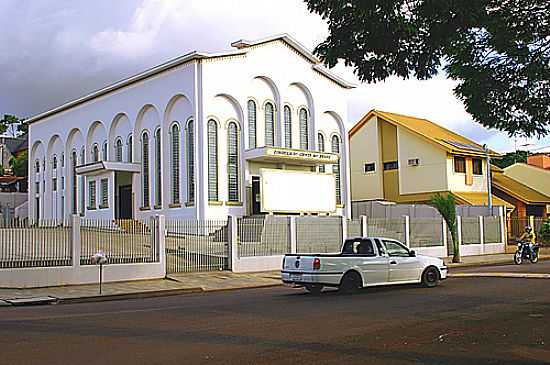 IGREJA DA CONGREGAO CRIST DE MARIALVA-FOTO:ARMANDO ROSSATO - MARIALVA - PR