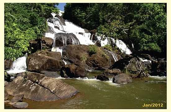 CACHOEIRA DOS CATABRIGAS EM IBIRAJ-BA-FOTO:MARCOS A. BARBOSA - IBIRAJ - BA