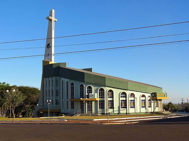 MATELNDIA-PR-IGREJA DE N.SRA.DO CARAVGGIO-FOTO:RICARDO MERCADANTE - MATELNDIA - PR