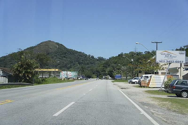 MATINHOS-PR-RODOVIA PR-608 NA ENTRADA DA CIDADE-FOTO:PAULO YUJI TAKARADA - MATINHOS - PR