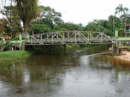 PONTE DE FERRO EM MORRETES-PR-FOTO:GUSTAVO JUNQUEIRA - MORRETES - PR