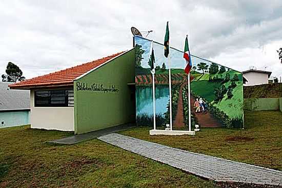 BIBLIOTECA EM NOVA TEBAS-FOTO:EMERSON SEVILHA - NOVA TEBAS - PR