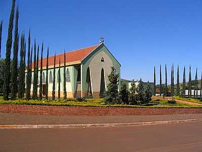 IGREJA MATRIZ-FOTO:PAULO R P BRITO  - NOVO ITACOLOMI - PR