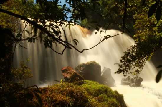 CACHOEIRA RECANTO NOSSA SENHORA APARECIDA-FOTO:RECANTO NOSSA SENHORA APARECIDA  - OURO VERDE DO OESTE - PR