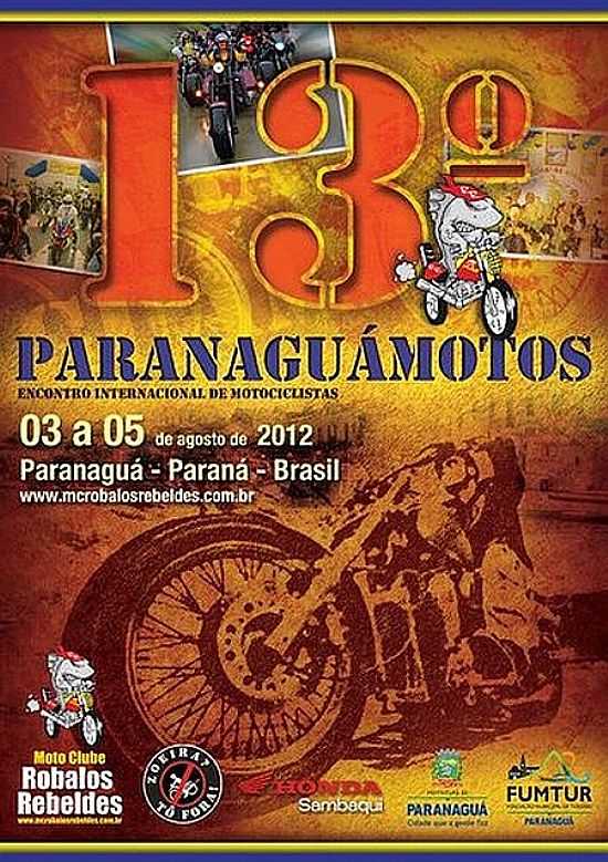 13 PARANAGUMOTOS-PR - PARANAGU - PR