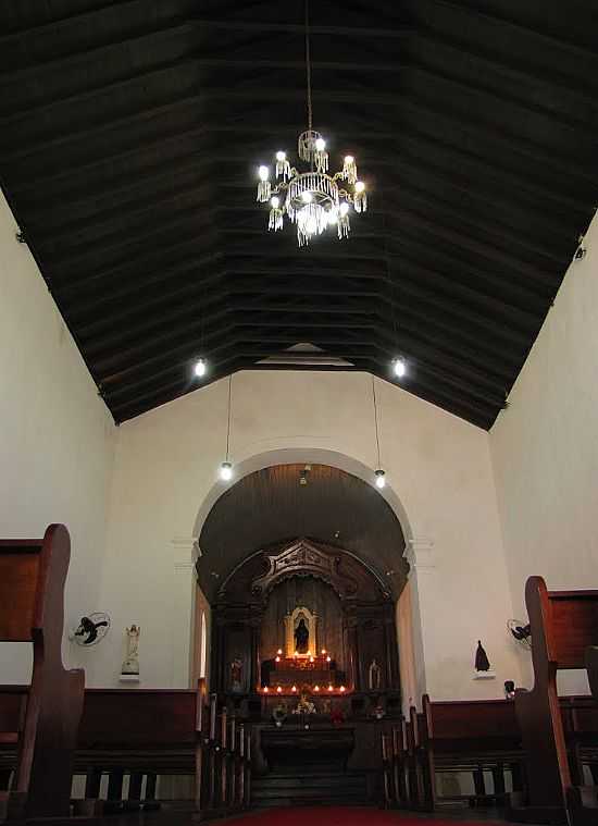 INTERIOR DA IGREJA DE SO BENEDITO EM PARANAGU-PR-FOTO:ANDR BONACIN - PARANAGU - PR