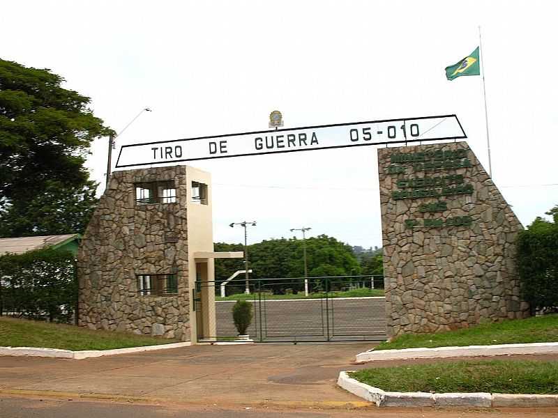 PARANAVA-PR-TIRO DE GUERRA-BASE MILITAR-FOTO:LEONARDO DASILVA - PARANAVA - PR