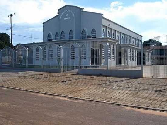 IGREJA DA CCB EM PEROBAL-FOTO:LAUTENIR - PEROBAL - PR