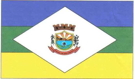 BANDEIRA DO MUNICPIO DE PINHAL DE SO BENTO-PR, POR JORGE LUIZ MAGALHES - PINHAL DE SO BENTO - PR