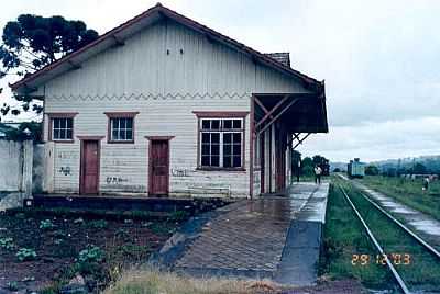 ESTAO FERROVIRIA - 
FOTO:DOUGLAS RAZABONI  - PIRA DO SUL - PR