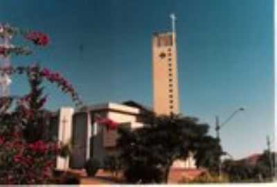 IGREJA MATRIZ FOTO ANTIGA, POR MANOEL BUENO PENTEADO FILHO - PLANALTINA DO PARAN - PR