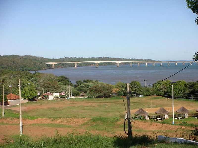 PORTO CAMARGO-PR-VISTA DA PONTE SOBRE O RIO PARAN-FOTO:CAMARGO - PORTO CAMARGO - PR