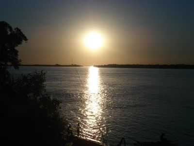 POR DO SOL EM PORTO SAO JOSE, POR LUIZ FERNANDO GERMANI SANTI  - PORTO SO JOS - PR