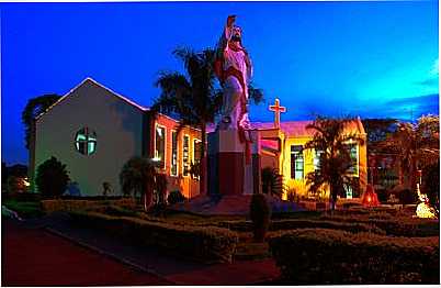 IGREJA MATRIZ FOTO: ELIAS FERREIRA, POR ELIAS FERREIRA - QUINTA DO SOL - PR