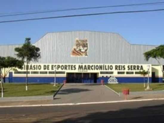 GINSIO DE ESPORTES, POR NELSON ANTONIO NUNES - RIBEIRO DO PINHAL - PR