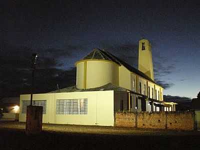 IGREJA CATLICA DE RIO BOM-FOTO:CESAR.ALEXANDRE.FERN  - RIO BOM - PR