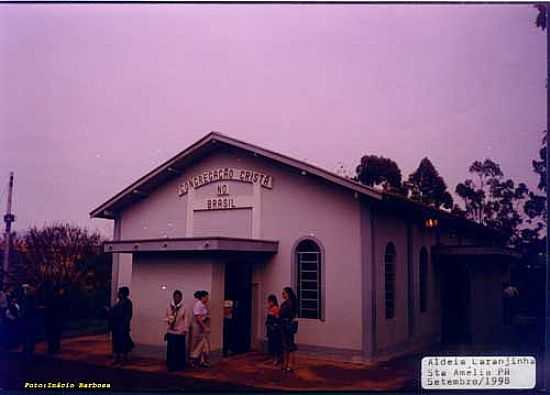 IGREJA DA CONGREGAO CRIST DO BRASIL EM SANTA AMLIA-FOTO:CONGREGAO CRIST.NET - SANTA AMLIA - PR