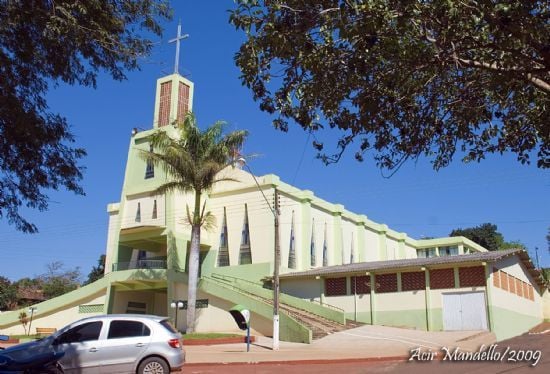 IGREJA MATRIZ, POR ACIR MANDELLO - SANTA CECLIA DO PAVO - PR