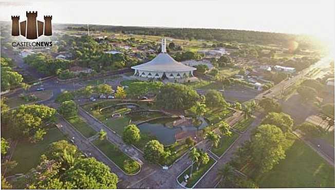 CARTO POSTAL DA CIDADE, POR SIRLENE ANGELO DE OLIVEIRA - SANTA CRUZ DE MONTE CASTELO - PR