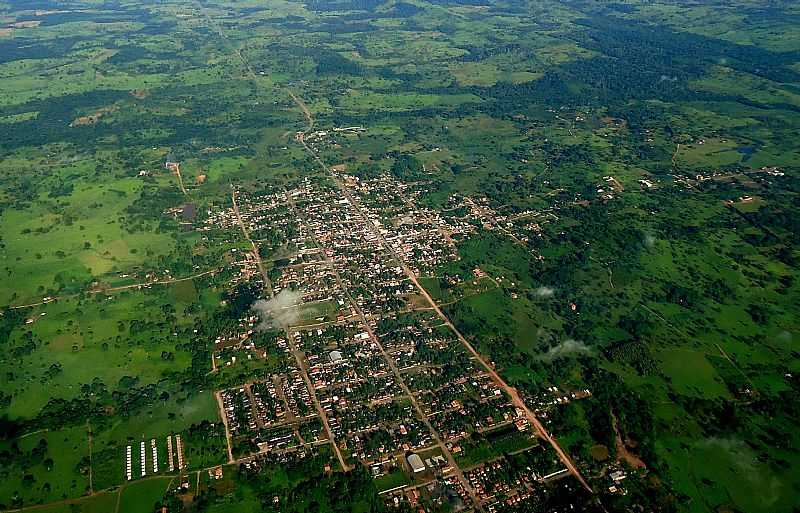 SANTA LUZIA DA ALVORADA-PR-VISTA AREA DA CIDADE E REGIO-FOTO:MAPIO.NET - SANTA LUZIA DA ALVORADA - PR