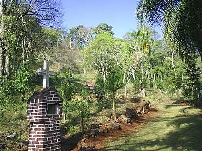 GRUTA DE SANTA MARIA POR DANILO SCHREINER - SANTA MARIA DO OESTE - PR