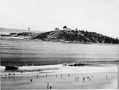 ILHUS PRAIA DA AVENDIDA FOTO DE 1945, POR FERNANDO CORREA - ILHUS - BA