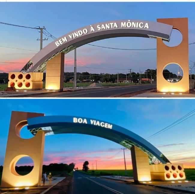 PORTAL DA CIDADE, POR VANILDO - SANTA MNICA - PR