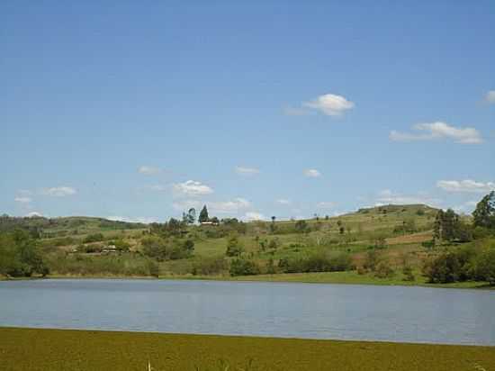 REPRESA DO ASSENTAMENTO SANTA RITA-FOTO:ADAIL JOAO DOS SANTO. - SANTA RITA - PR