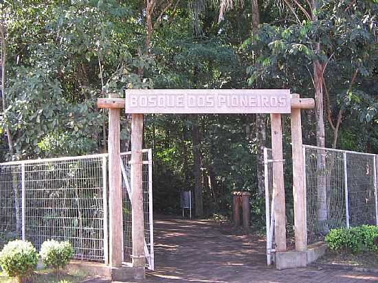 SANTA TEREZINHA DE ITAIP-PR-ENTRADA SUL DO BOSQUE DOS PIONEIROS-FOTO:BRUNO_SPRICIGO - SANTA TEREZINHA DE ITAIPU - PR