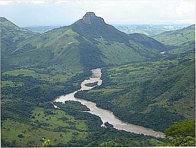 PICO AGUDO, AO LADO RIO TIBAGI.FOTO ROBSON - SO JERNIMO DA SERRA - PR