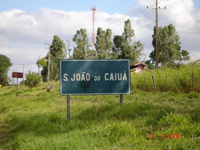 SO JOO DO CAIU-PR-PLACA INDICATIVA-FOTO:SAOJOAOCAIUA.BLOGSPOT. - SO JOO DO CAIU - PR