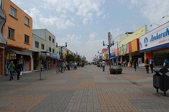 RUA XV DE NOVEMBRO EM SO JOS DOS PINHAIS-FOTO:EDSON ROSA - SO JOS DOS PINHAIS - PR