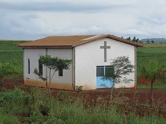 CAPELA NA ESTRADA RURAL DE SO JUDAS TADEU-PR-FOTO:RICARDO MERCADANTE - SO JUDAS TADEU - PR