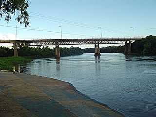 PONTE SOBRE O RIO IGUAU POR CLAUDIO S. A.  - SO MATEUS DO SUL - PR