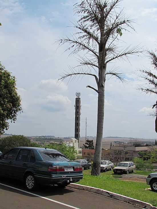 SO MIGUEL DO IGUAU-PR-VISTA DA TORRE DE COMUNICAO E PARCIAL DA CIDADE-FOTO:RICARDO MERCADANTE - SO MIGUEL DO IGUAU - PR
