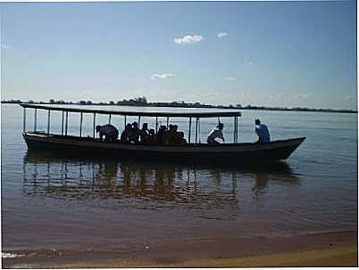 TRANSPORTE DE BARCO AT AS ILHAS DO RIO PARAN, POR MARIA APARECIDA DA SILVA - SO PEDRO DO PARAN - PR