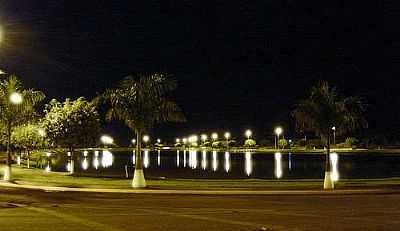 LAGO TABOC - VISTA NOTURNA POR EREPOW - SERTANPOLIS - PR